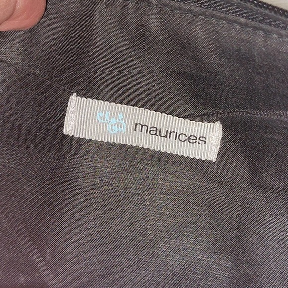 Maurice's black and cream wristlet - Picture 4 of 6